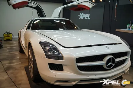 벤츠 SLS PPF 황변과 재단불량 스트레스 엑스펠에서 힐링 / 서울 서초, 강남, 양재