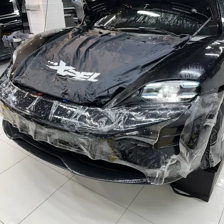 자동 터널 세차로 시간 벌기! 포르쉐 타이칸 GTS PPF / 서울 서초, 강남, 양재