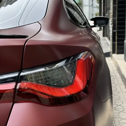 BMW i4 M50 Pro 어벤츄린 레드, 엑스펠 스텔스 PPF 로 무광 변신 / 서초구 서초동