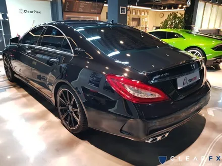 벤츠CLS63amg 접촉사고에 견디는 PPF. 엑스펠 본사 오토와우 / 서초구 서초동