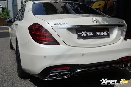 스톤칩 방지를 위한 벤츠 S63 AMG PPF 칼기스 걱정 없는 정교한 파이널핏까지 더해 엑스펠 강남본점에서 완성 / 서울 서초, 강남, 양재