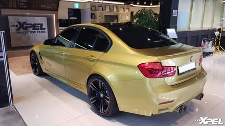BMW M3 PPF전체시공 완료. 세계 최고품질 엑스펠 XPEL 컴퓨터재단 / 서초구 서초동