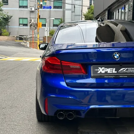무광 중고차를 유광 새 차로 만들어가는 여정: BMW F90 M5 PPF / 서울 서초, 강남, 양재