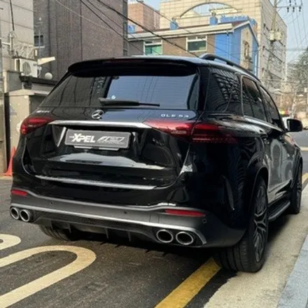 도어안쪽까지 PPF 를? 엑스펠은 가능합니다. 벤츠 GLE 53amg PPF / 서초구 서초동