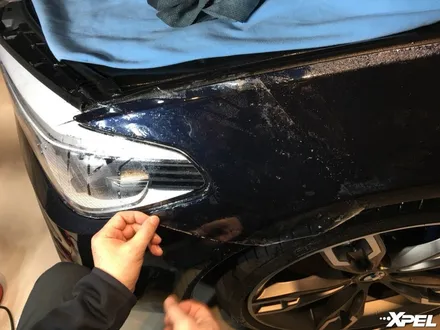 BMW M550d 스톤칩 스트레스에서 해방되기. 엑스펠 PPF 5시리즈 컴퓨터재단 시공 전문 오토와우 / 서초구 서초동