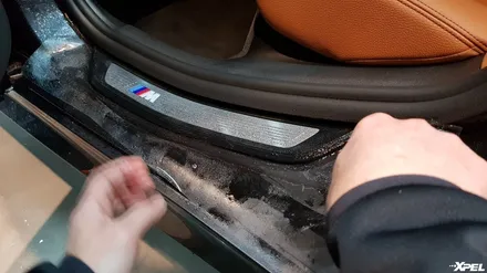 BMW 5시리즈 본넷 스톤칩 방지 필름. 믿을 수 있는 PPF브랜드 엑스펠 XPEL. 한국본사 오토와우 / 서초구 서초동