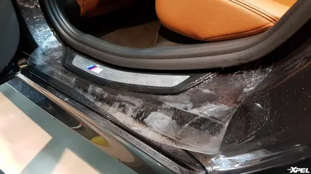 BMW 5시리즈 본넷 스톤칩 방지 필름. 믿을 수 있는 PPF브랜드 엑스펠 XPEL. 한국본사 오토와우 / 서초구 서초동