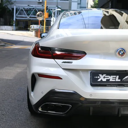 BMW M 브랜드 50주년 엠블럼도 보호해 주나요? BMW M850i PPF / 서울 서초, 강남, 양재