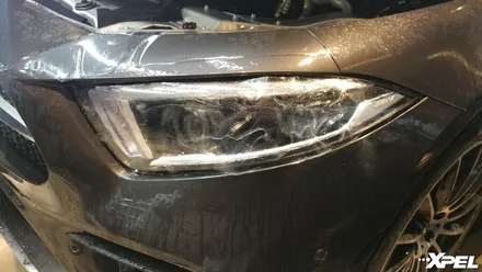 벤츠 CLS400 출고 PPF 전체시공. 엑스펠 재단필름으로 안전하게, 10년보증으로 확실하게 / 서초구 서초동