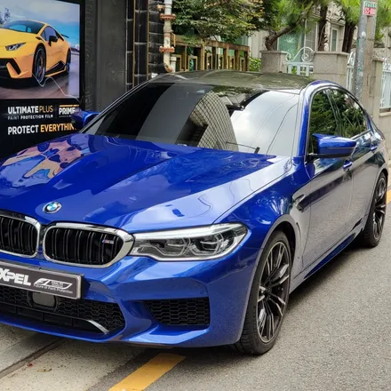 무광 중고차를 유광 새 차로 만들어가는 여정: BMW F90 M5 PPF / 서울 서초, 강남, 양재