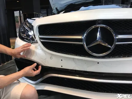 벤츠 C63amg PPF전체시공. 최고의 퀄리티를 자랑하는 엑스펠 본사 오토와우 / 서초구 서초동