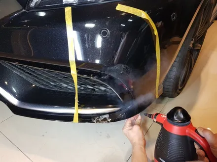 벤츠CLS63amg 접촉사고에 견디는 PPF. 엑스펠 본사 오토와우 / 서초구 서초동