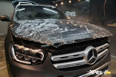 벤츠 GLC PPF, 핸드컷팅과 재단프로그램 장점만 MIX? 엑스펠강남본점은 가능합니다. / 서울 서초, 강남, 양재
