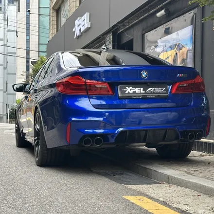 무광 중고차를 유광 새 차로 만들어가는 여정: BMW F90 M5 PPF / 서울 서초, 강남, 양재