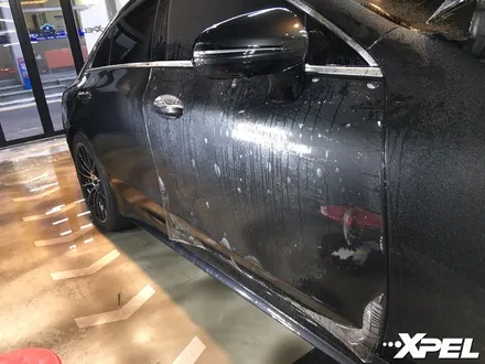 벤츠 CLS400 출고 PPF 전체시공. 엑스펠 재단필름으로 안전하게, 10년보증으로 확실하게 / 서초구 서초동