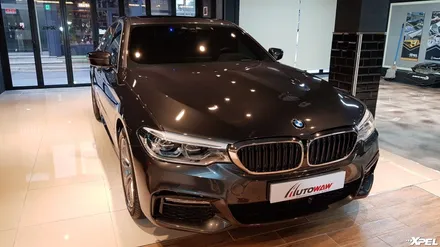 BMW 5시리즈 본넷 스톤칩 방지 필름. 믿을 수 있는 PPF브랜드 엑스펠 XPEL. 한국본사 오토와우 / 서초구 서초동