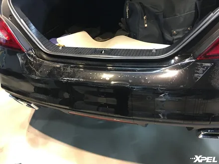 벤츠CLS63amg 접촉사고에 견디는 PPF. 엑스펠 본사 오토와우 / 서초구 서초동