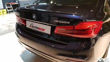 BMW M550d 스톤칩 스트레스에서 해방되기. 엑스펠 PPF 5시리즈 컴퓨터재단 시공 전문 오토와우 / 서초구 서초동