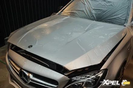 벤츠 C63amg PPF, 무광의 매력 엑스펠 스텔스로 완벽하게 보호 / 서울 서초, 강남, 양재