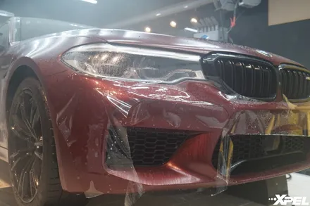 BMW M5 PPF 무광에서 유광으로 / 서울 서초, 강남, 양재
