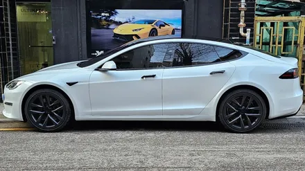 햇살 아래에서 펼쳐지는 드라이브: XPEL과 함께하는 Tesla Model S의 여정 / 서울 서초, 강남, 양재