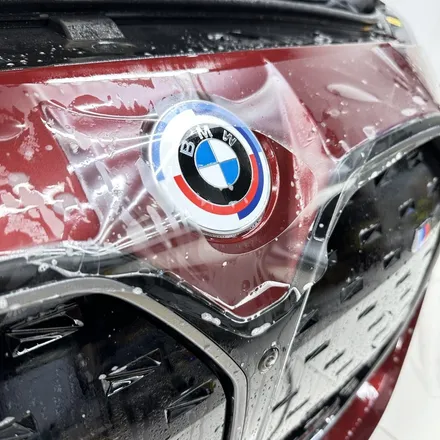 BMW i4 M50 Pro 어벤츄린 레드, 엑스펠 스텔스 PPF 로 무광 변신 / 서초구 서초동