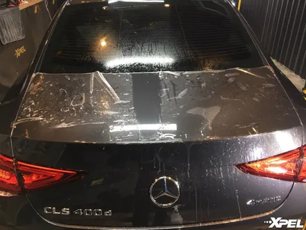 벤츠 CLS400 출고 PPF 전체시공. 엑스펠 재단필름으로 안전하게, 10년보증으로 확실하게 / 서초구 서초동