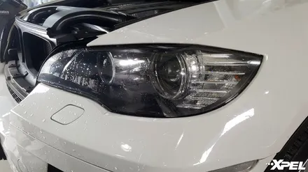 헤드라이트 PPF 꼭 해야하는  이유!?  BMW X6 PPF시공. 엑스펠 10년보증 컴퓨터재단 / 서초구 서초동