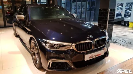 BMW M550d 스톤칩 스트레스에서 해방되기. 엑스펠 PPF 5시리즈 컴퓨터재단 시공 전문 오토와우 / 서초구 서초동