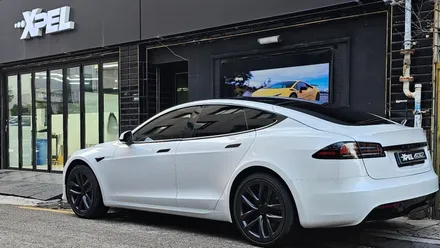 햇살 아래에서 펼쳐지는 드라이브: XPEL과 함께하는 Tesla Model S의 여정 / 서울 서초, 강남, 양재