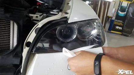 헤드라이트 PPF 꼭 해야하는  이유!?  BMW X6 PPF시공. 엑스펠 10년보증 컴퓨터재단 / 서초구 서초동