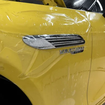 노란빛이 본색인 차, 벤츠 SL63 AMG PPF / 서초구 서초동