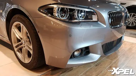 BMW5시리즈 범퍼도색 후 PPF시공. 더이상 스톤칩은 No! 언제나 새차처럼.. 엑스펠 오토와우 / 서초구 서초동