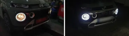 목포 캐스퍼 전조등 LED 튜닝 추천 브라비오 LED 시공 / 목포시 옥암동