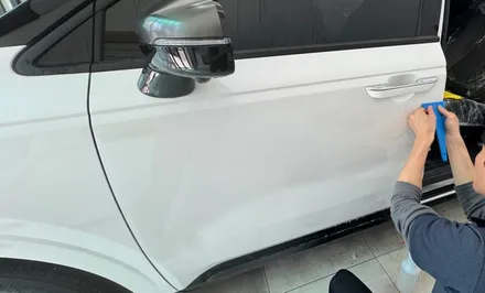 목포 카니발 차량 보호 필름 튜닝 PPF 문콕 방지부터 외장 관리 확실하게 / 목포시 옥암동
