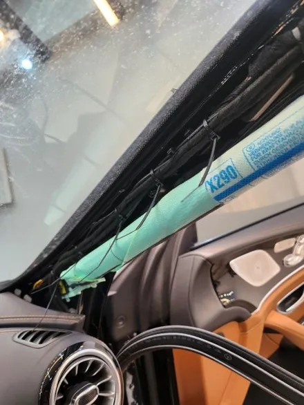 춘천 블랙박스 벤츠 GT43 AMG AS 걱정없이 설치하자 ! / 강원 춘천