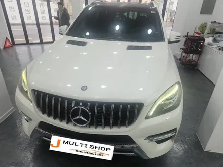 부산 수영 센텀 메르세데스 벤츠 ML350 안드로이드 올인원 설치