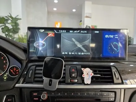 부산 센텀 BMW 320I 13인치 와이드 모니터 안드로이드 올인원 설치