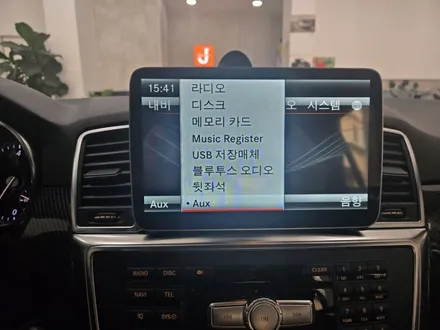 부산 센텀 벤츠 ML350 해외 직구 안드로이드 올인원 설치