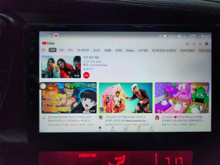 부산 안드로이드 올인원 설치 기아자동차 K5 안드로이드 올인원 설치