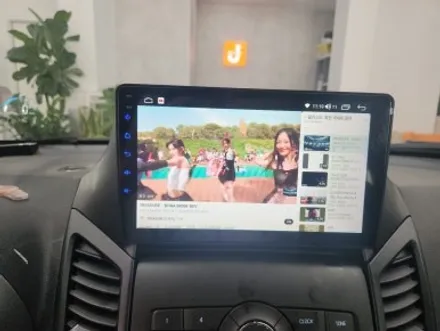 부산 수영 센텀 쉐보레 올란도 카나로 X-PLUS 안드로이드 올인원 설치