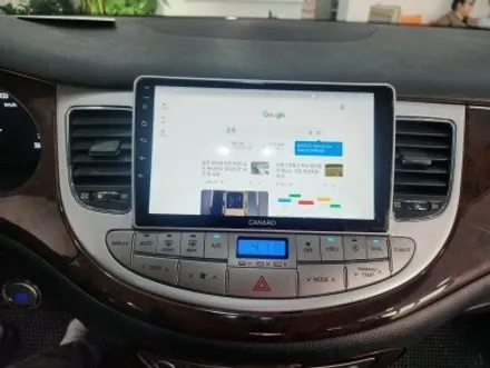 부산 수영 센텀 제네시스 BH 380 카나로 X-PLUS 안드로이드 올인원 설치