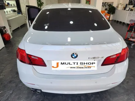 부산 BMW 520D 카나로 12.3인치 안드로이드 올인원 설치