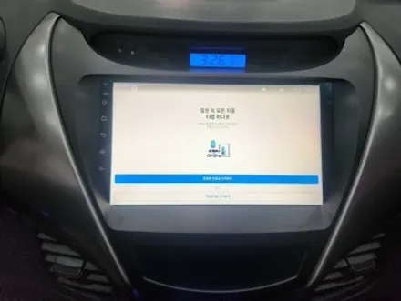부산 수영 망미동 현대자동차 아반떼 MD 카나로 X-PLUS 안드로이드 올인원 매립, AHD 후방카메라 설치