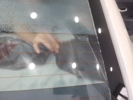부산 수영 르노 자동차 SM3 전, 후면 열차단 썬팅 재시공