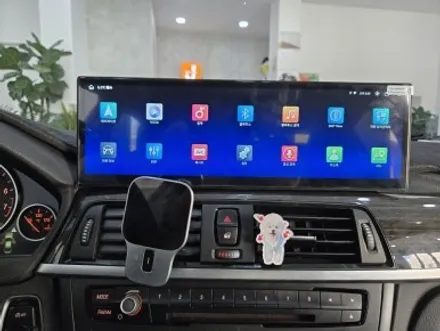 부산 센텀 BMW 320I 13인치 와이드 모니터 안드로이드 올인원 설치
