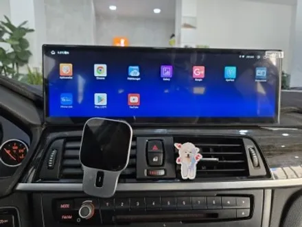 부산 센텀 BMW 320I 13인치 와이드 모니터 안드로이드 올인원 설치