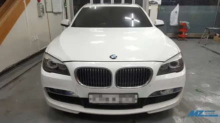 BMW 740i 카본 실내랩핑 / 원주시 무실동