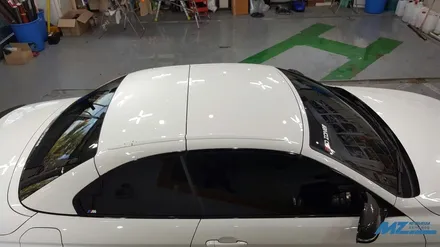 BMW 428i 루프스킨, 휠 도색, 흡기 그릴 랩핑 시공 - 원주루프스킨 / 원주시 무실동