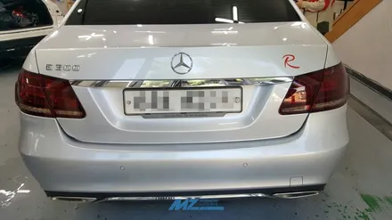 벤츠 E300 테일등, 헤드 라이트 필름 랩핑 / 원주시 무실동
